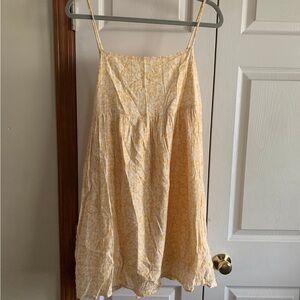 American Eagle Outfitters Yellow Floral Dress